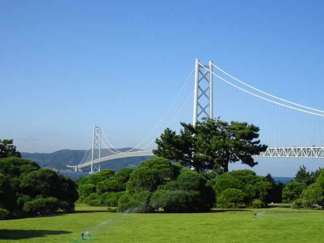 絶景、明石海峡大橋とその周辺!
