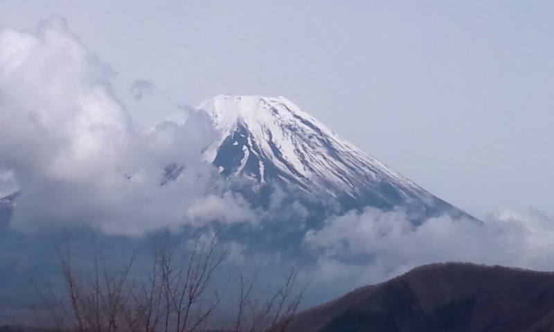 富士山がけっこうよう姿現してるそうな!